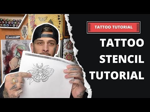 Making Tattoo Stencils at Home (Beginner Friendly)