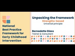 Strengths-based Principle. National Best Practice Framework for Early Childhood Intervention