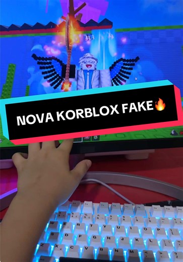 Essa Nova Korblox Fake tá massa no Jogo do Edit do mistério 🔥 #robloxfyp #engraçado #robloxgames