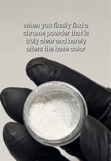 Discovering the Perfect Clear Chrome Powder for Nails