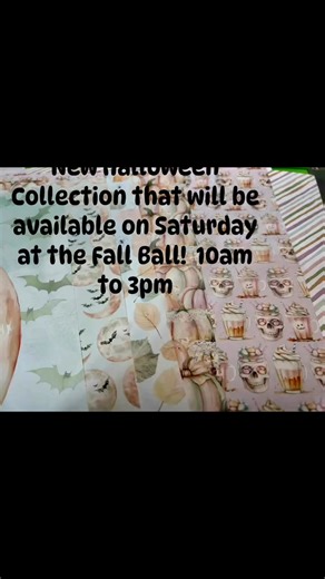 New Halloween Collection available starting Saturday at 10am | Paper Arts
