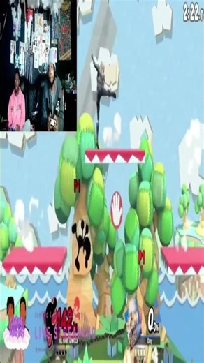 zero suit samus gets destroyed #smashbros #funny #gaming