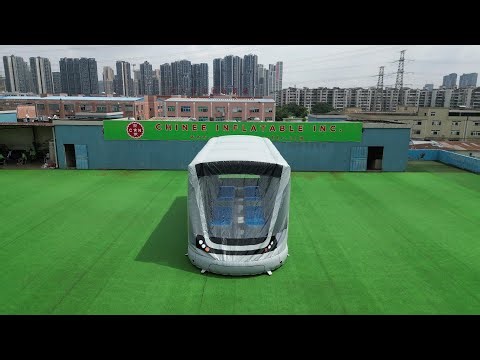 Subway Style: Custom Inflatable Decoration for Outdoor Advertising 🚇🎈Chinee Inflatables S4-810