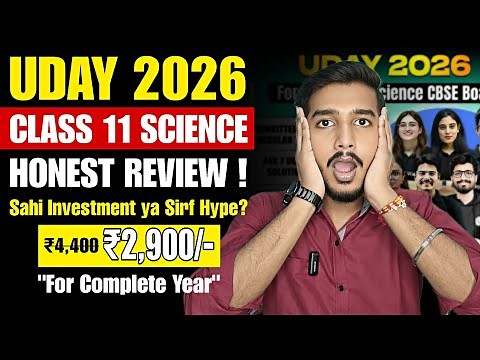 PW Uday 2026 Batch Review | Best for Class 11 Science Students? Features, Price & Honest Verdict