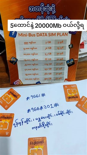 Mytel Mini Bus Internet Plans in Myanmar