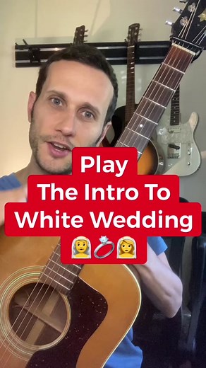 Here’s an intro to a classic song. I moved it to the key of Am. It’s easier to play and I think it sounds better on acoustic. #whitewedding #billyidol #classicrock #whiteweddingguitar #gutar #guitarlessons #guitartutorial #acousticguitar #acousticguitarlessons #guitar #guitarists #guitarlessonsonline #classicrock #ClassicRockLessons #ClassicRockGuitar #RockGuitar #RockRiffs #rockguitarlessons #RockMusic #iloveclassicrock #acousticguitarlesson #funlesson #musiclesson #guitaristofinstagram #guitar