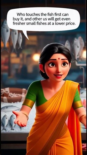 🐟machhali wali🦐 | #emotionalshorts #animation #hearttouching #moralstories #funny