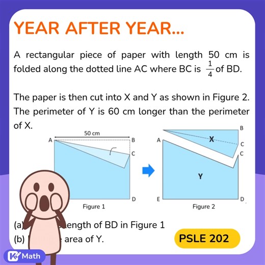 Stumped by the tricky PSLE questions every year? 🤯 Don’t worry — with KooBits Math Premium, you’ll get access to a wide pool of practice questions, so no surprise can catch you off guard! 💪 👉 Sign up today for a FREE trial and get your child PSLE-ready with confidence! www.koobits.com/math #KooBits #Math #KooBitsMath #PrimaryMath #DifficultQuestions #SchoolStruggles #MathMadeEasy #ExamPrep #ConfidentKids #WordProblems #PSLE | KooBits