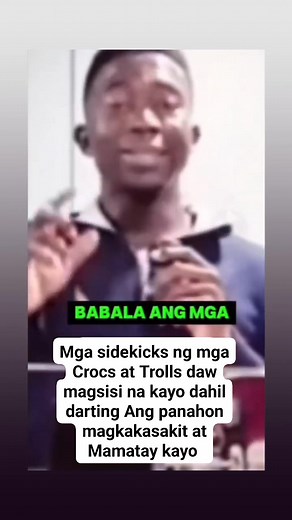 Babala Ng Propecy : Mga sidekick at Trolls dyan Ng mga Crocs Magsisi na kayo dahil Darating Ang Araw magkakasakit Ang mamatay kayo .. #highlights #followersreels #fbreelsfypシ゚ #corruptgovernment | MissBakerchief Ivy