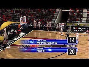 NBA 2K7 (PS3) MIAMI HEAT vs DALLAS MAVERICKS