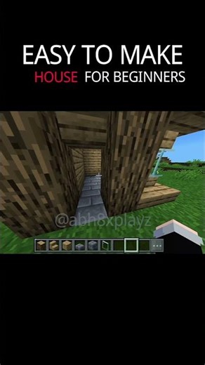 easy to make house for beginners