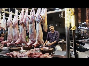 Professional Mutton Cutting Skills | Butcher Mastery | Meat Cutting Techniques