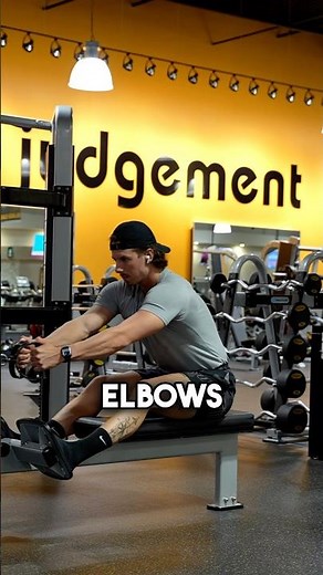 Cable Rows Proper Form!