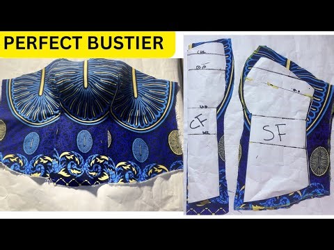 HOW TO MAKE A BUSTIER BLOUSE THAT FITS PERFECTLY | Step By Step Beginners Tutorial