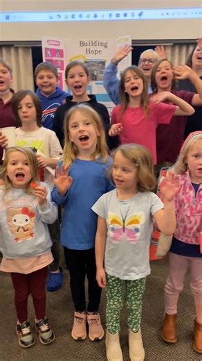 Our SPC kiddos sent “holas” to our friends at Ipmo Aldea Las Ánimas! | Shelby Presbyterian Church