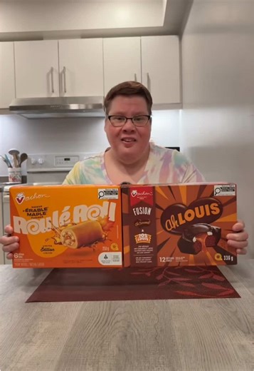 Gâteau Vachon Roullé Roll à L'érable et AhLouis au caramel #tastetest #vachon #food