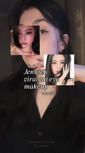 JENNIE Cat Eye Makeup Tutorial: Step-by-Step Guide