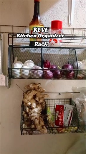 Maximize Your Space with KEVE Kitchen Organizer Rack