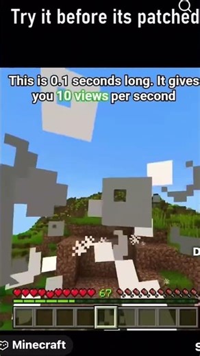Try it before it is patched #fahh #minecraft #minecraftshorts #patched