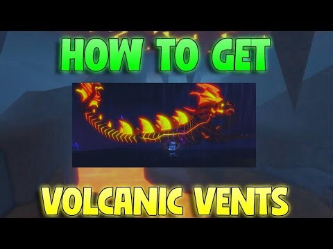 How To get to volcanic vents In roblox Fisch!