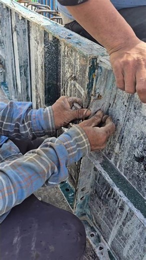 Boundary edge beam formwork installations #shorts #construction #building #civilengineering