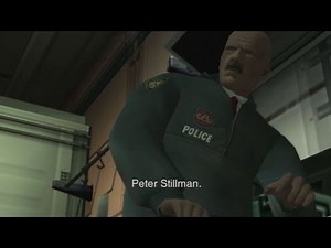 Metal Gear Solid 2 HD - Meeting Stillman Cinematic - Gameplay