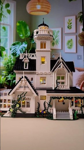 Building the Practical Magic House in Bricks!#lego #legohouse #practicalmagic