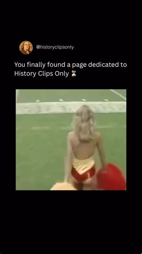 History Clips Only on Instagram: "during a 1978 Washington Redskins broadcast, CBS Sports commentators openly admired the team’s cheerleader uniforms on live television. At the time, such remarks were considered normal sports banter, reflecting an era when broadcasts were far looser and on-air commentary often drifted into casual, unfiltered observations without hesitation. Historically, this moment captures how cultural norms in sports media have shifted over time. What once passed as lighthear