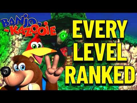 Banjo Kazooie: Every Level Ranked!