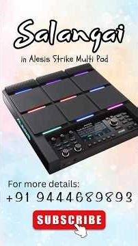 Alesis - Salangai #alesis #tamildrum #solomondtx