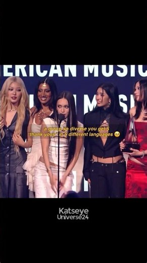 Only KATSEYE can make one speech this multilingual 🥹