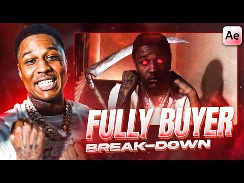 EBK JAAYBO - FULLY BUYER MUSIC VIDEO BREAKDOWN (After Effects)