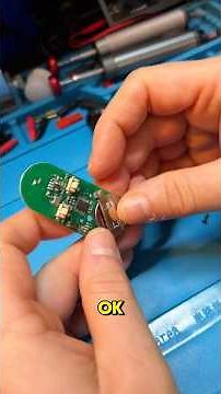 Riparazione telecomando CAME #elettronica #riparazione #scheda