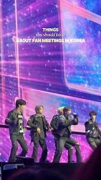 Fan meetings in Korea: what to expect #lifeinkorea #kpop