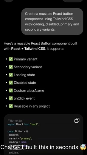 Build a Reusable React Button with Tailwind CSS 🚀