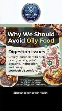 🛑 The Hidden Danger of Oily Food: What Happens to Your Body? #health #facts