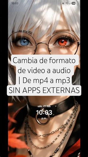 Convert MP4 "video" format to MP3 "audio" WITHOUT EXTERNAL APPS