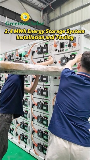 🔋2.4 MWh Energy Storage System Installation and Testing🛠️