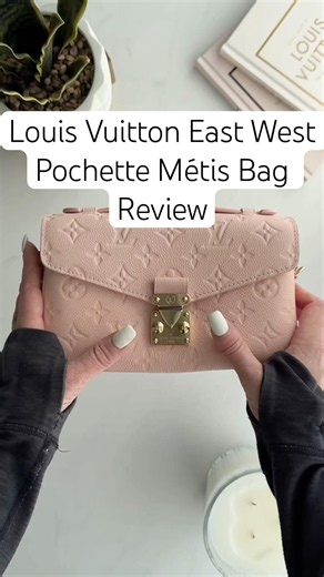Bag review of the Louis Vuitton East West Pochette Métis #louisvuitton ￼