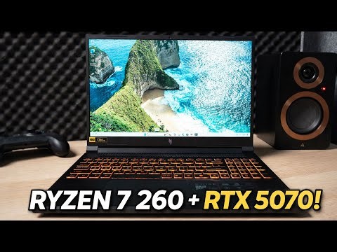 Acer Nitro V 16 AI with Ryzen 7 260 and RTX 5070 - The Future-Ready Gaming Laptop