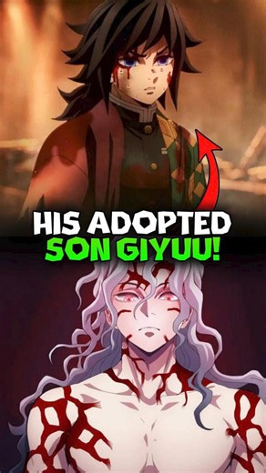 Is Giyuu Tomioka's Father Muzan Kibutsuji? Demon Slayer Theory #shorts