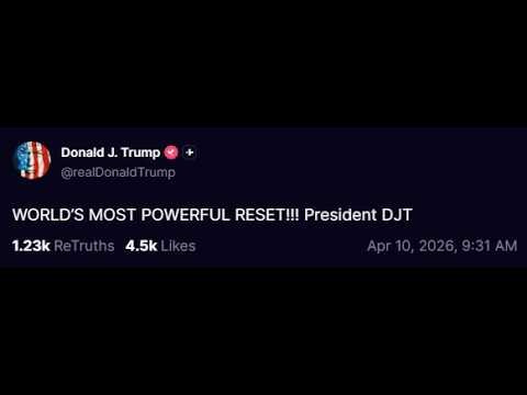 4/13/2026 World's Most Powerful Reset! Strait of Hormuz Blocked = Extortion Ends!