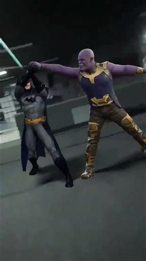 Batman vs Thanos | Epic Sword Battle