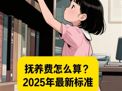 抚养费怎么算？2025年新规
