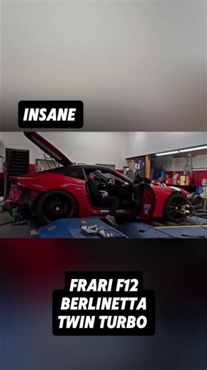 Ferrari F12 Berlinetta Twin Turbo – Insane Dyno Test & Power Run