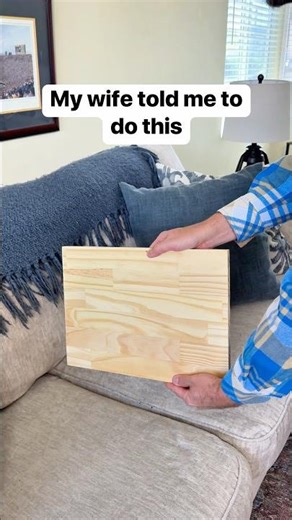 Easy DIY couch table 🛋️ #homediy #couch #coffeetable #apartmentliving