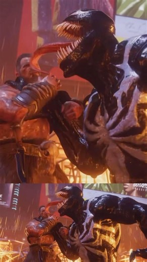 Épico Final #spiderman #venom