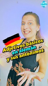 Adjetivos básicos en alemán y sus antónimos. 🤓📚 🥰 para toda la info de mi curso👇 📲 ⚡ dale clic en el siguiente enlace: https://bit.ly/HablarAlemán O escríbeme al WhatsApp 51975400190 #radi #rebelde #deutschland #deutsch #alemania #aprenderaleman #hablaraleman #alemanparahispanohablantes #cursodealeman #frasesenaleman #clasesdealeman #adjetivos #adjetivosenaleman #Antonimos #antonimosdeadjetivos | RaDi - Alemán