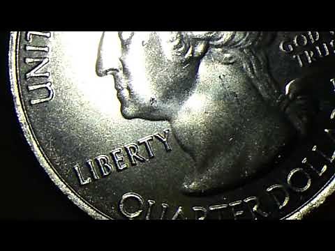 2017 D INDIANA " GEORGE ROGERS CLARK" QUARTER DOUBLE CUD MINT ERROR REVERSE