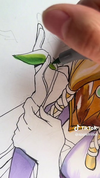 Thank you so much artify for these amazing markers!! These markers are both chisel and brush tip and these blend very well!! . . . #artifymarkers #markers #foru #parati #lentejas #art #traditionalart #marcadores #southpark #fyppppppppppppppppppppppp #fyppp #kennymccormick #arte #drawing #artistsoftiktok